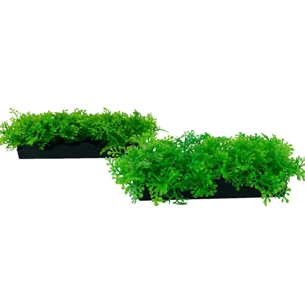 Penn Plax Aquarium Fish Tank Plant Small Green Bunch Plant (2 pack)